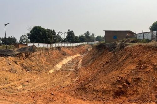 Le grand trou qui effrayait la population de Kamayi à Musumbu